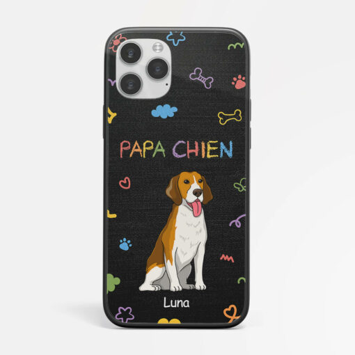 Coque De Telephone Maman ChienPapa Chien Personnalisee