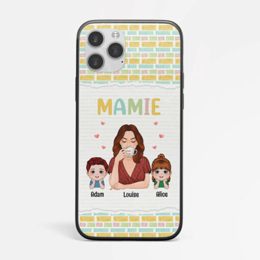 Coque De Telephone Maman Et Ses Enfants Personnalisee