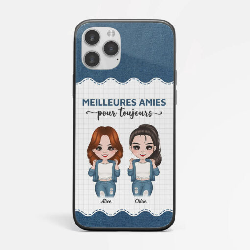 Coque De Telephone Meilleures Amies Pour Toujours Personnalisee