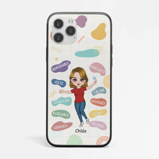 Coque Iphone 14 De Telephone Femme Geniale Personnalisee