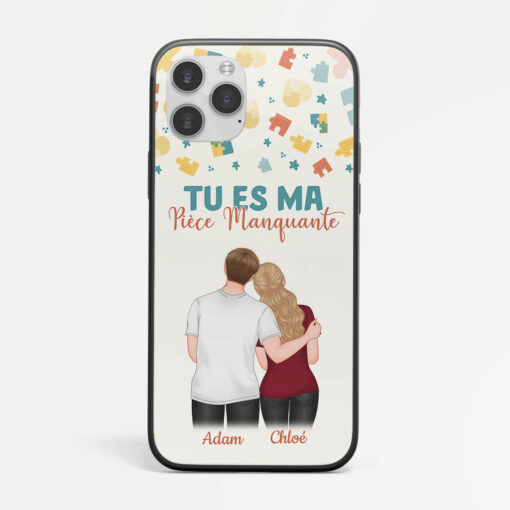 Coque Iphone 14 Tu Es Ma Piece Manquante Personnalise