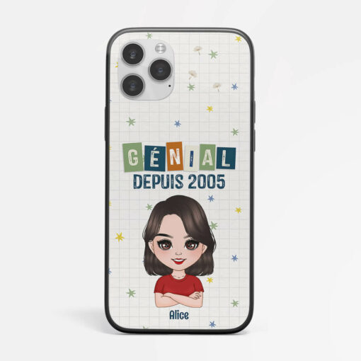 Coque de Telephone Genial Depuis 1993 Personnalisee