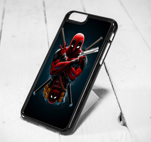 Deadpool Ninja Style iPhone 6 Case, iPhone 5s Case, iPhone 5c Case, Samsung S6 Case, and Samsung S5 Case