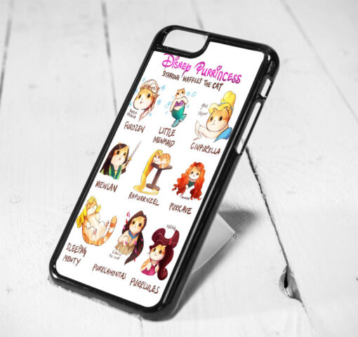 Disney Purrincess Protective iPhone 6 Case, iPhone 5s Case, iPhone 5c Case, Samsung S6 Case, and Samsung S5 Case