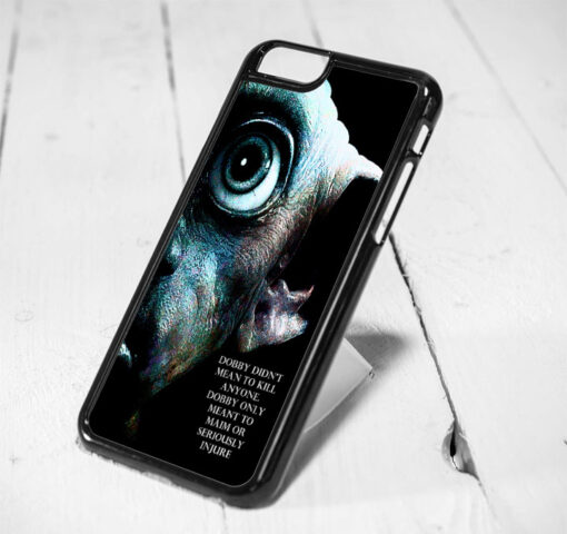 Harry Potter Dobby Quote Protective iPhone 6 Case, iPhone 5s Case, iPhone 5c Case, Samsung S6 Case, and Samsung S5 Case