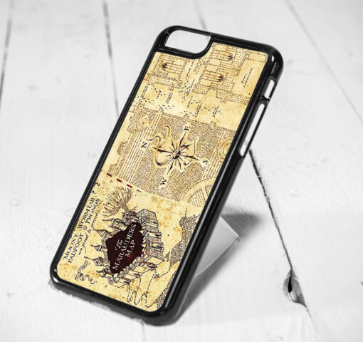 Harry Potter Marauder Map Protective iPhone 6 Case, iPhone 5s Case, iPhone 5c Case, Samsung S6 Case, and Samsung S5 Case