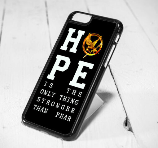 Hunger Games Hope Quote Protective iPhone 6 Case, iPhone 5s Case, iPhone 5c Case, Samsung S6 Case, and Samsung S5 Case