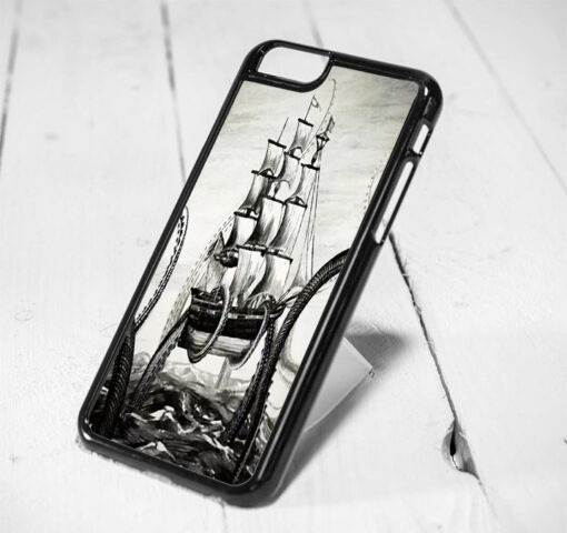 Kraken Art Protective iPhone 6 Case, iPhone 5s Case, iPhone 5c Case, Samsung S6 Case, and Samsung S5 Case