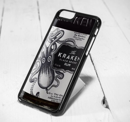 Kraken Black Spiced Rum Protective iPhone 6 Case, iPhone 5s Case, iPhone 5c Case, Samsung S6 Case, and Samsung S5 Case