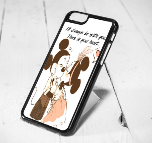 Mickey Minnie Mouse Love Quotes Protective iPhone 6 Case, iPhone 5s Case, iPhone 5c Case, Samsung S6 Case, and Samsung S5 Case