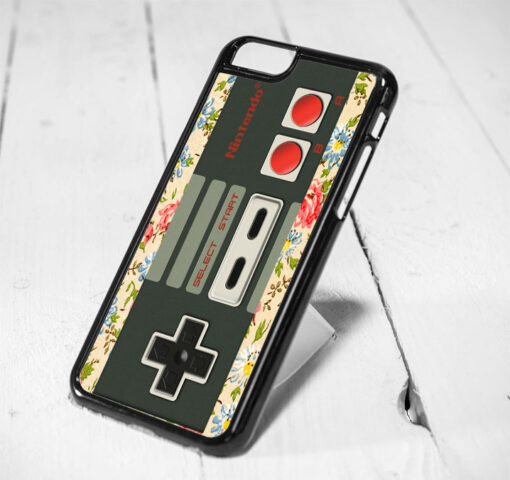 Nintendo Stick Floral Protective iPhone 6 Case, iPhone 5s Case, iPhone 5c Case, Samsung S6 Case, and Samsung S5 Case