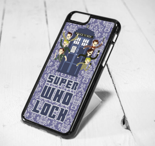 Superwholock Fandom Crest iPhone 6 Case iPhone 5s Case iPhone 5c Case Samsung S6 Case and Samsung S5 Case