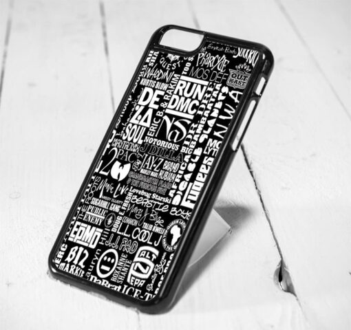 Wutang Hip Hop Collage Protective iPhone 6 Case, iPhone 5s Case, iPhone 5c Case, Samsung S6 Case, and Samsung S5 Case