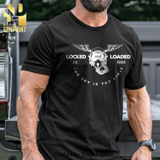 Air Force Locked and Loaded Military Unisex Shirt