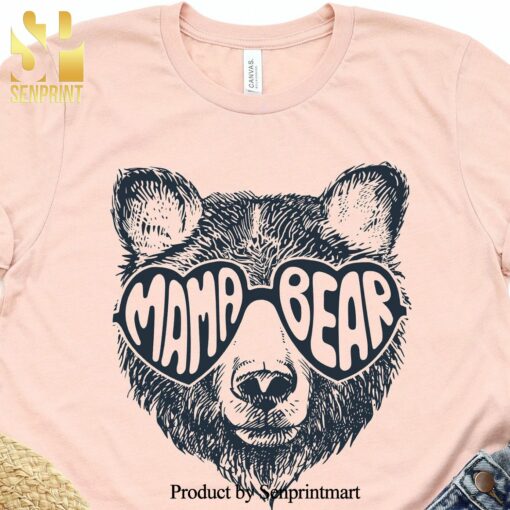 Animal Naturel Lover Mama Bear Mothers Day Gift Shirt