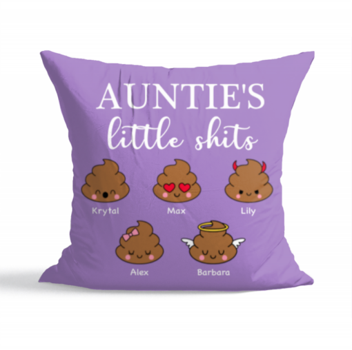 Aunt Pillow, Personalized Aunt Cushion, Auntie Gift, Auntie Christmas Gifts