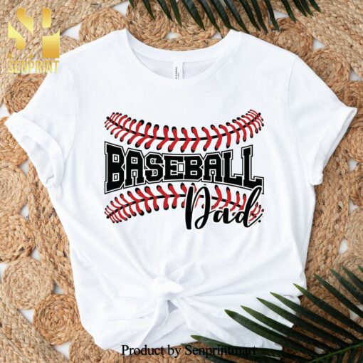 Baseball Dad Gift For Dad Shirt