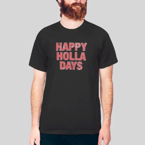 Camila Alves Happy Holla Days Shirt