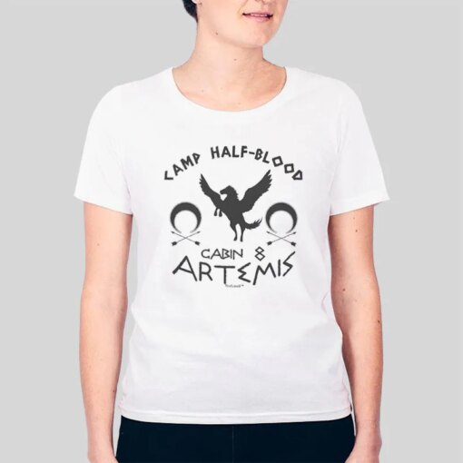 Camp Half Blood Cabin 8 Percy Jackson Artemis Shirt