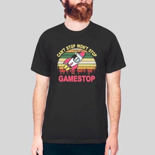 Cant Stop Wont Stop Gamestop T Shirts