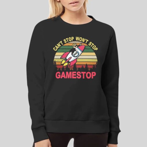 Cant Stop Wont Stop Gamestop T Shirts