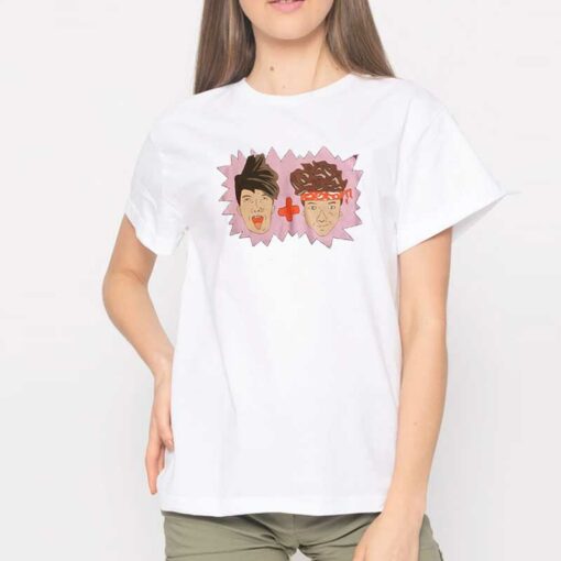 Cartoon Face Kian And Jc Shirt