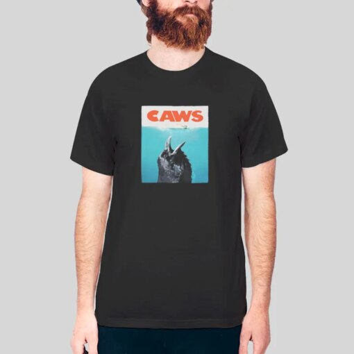 Caws Crow Jaws Poster Parody Shirt