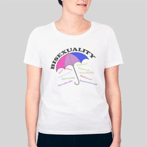 Celebrate Bisexual Umbrella Heteroflexible Shirt