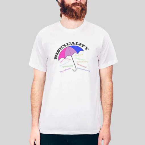 Celebrate Bisexual Umbrella Heteroflexible Shirt