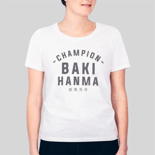 Champion Baki Hanma Baki Shirt