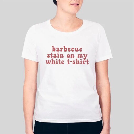 Charlie Southern Barbeque Stain White T Shirt