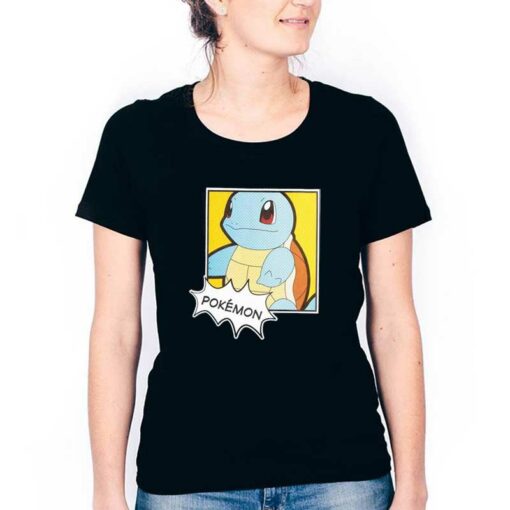 Charmander Girl In Squirtle Shirt