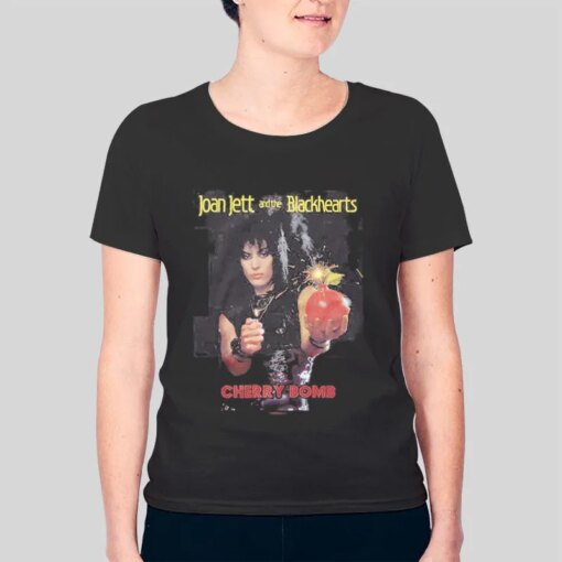 Cherry Bomb Blackhearts Joan Jett Shirt