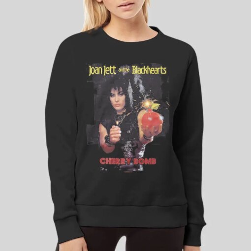 Cherry Bomb Blackhearts Joan Jett Shirt