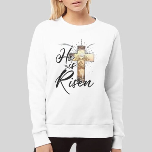 Christian Easter He Is Risen T Shirt