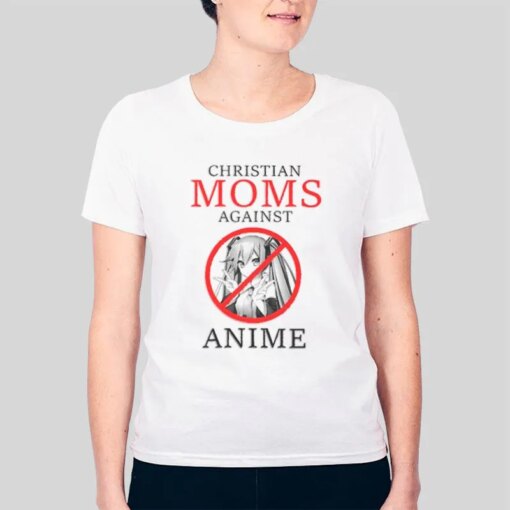 Christian Moms Against Anime Shirt