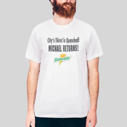 City’s Thirst Is Quenched Vintage Gatorade Shirt