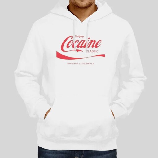 Classic Logo Enjoy Cocaine T Shirt