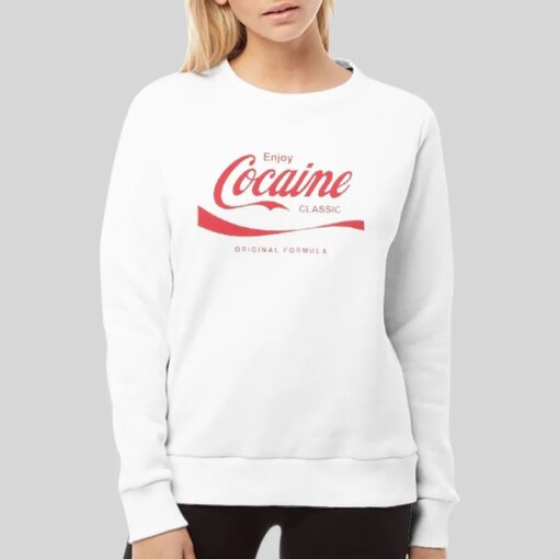 Classic Logo Enjoy Cocaine T Shirt