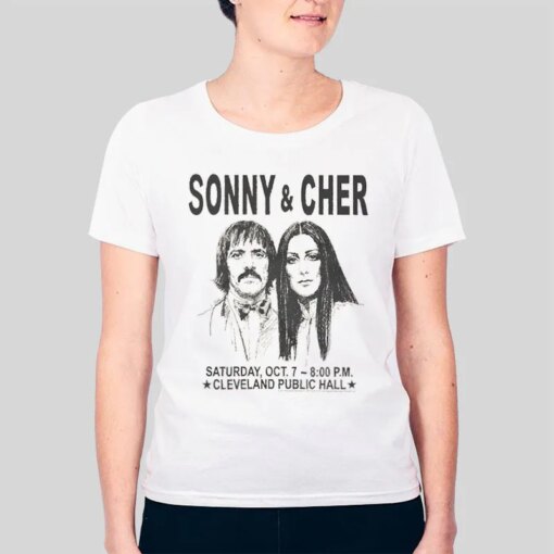 Cleaveland Hall Concert Sonny And Cher Tshirt