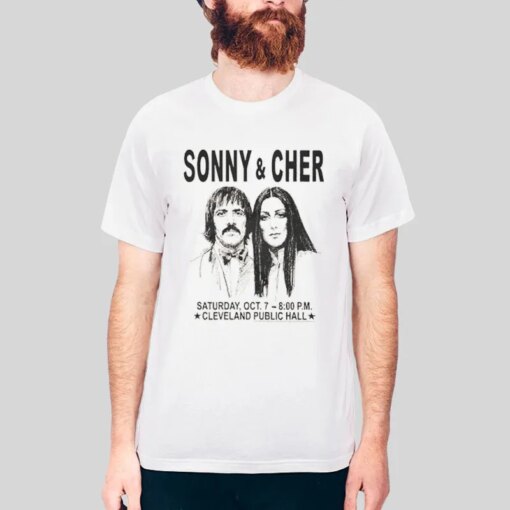 Cleaveland Hall Concert Sonny And Cher Tshirt