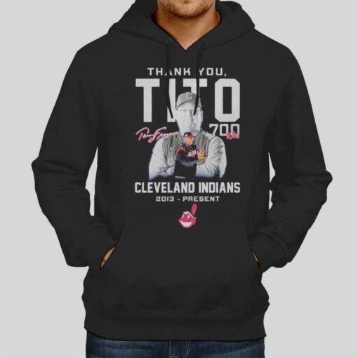 Cleveland Indians Present Signature Thank You Tito Tee Shirt