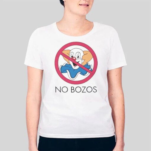 Clown Eddie No Bozos Shirt