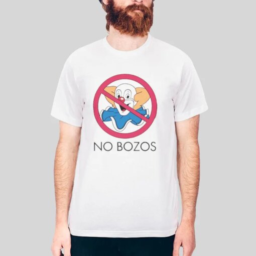 Clown Eddie No Bozos Shirt