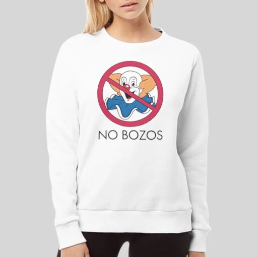 Clown Eddie No Bozos Shirt