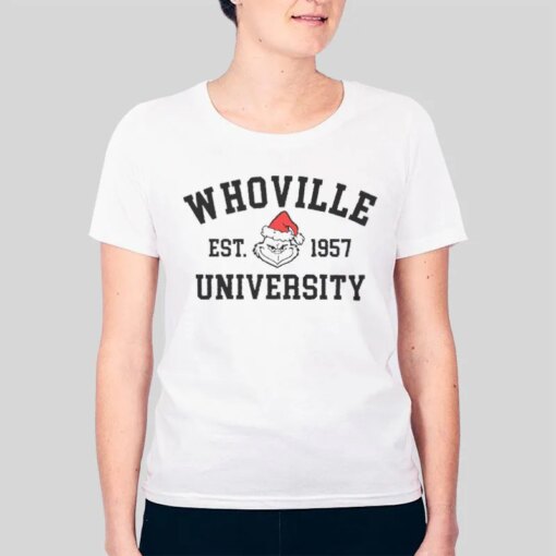 College University Grinch Whoville Shirts