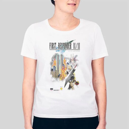 Cool Final Fantasy First Responder Shirt