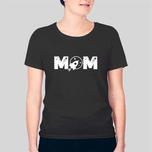 Cool Mom Space Mothers Day Shirt