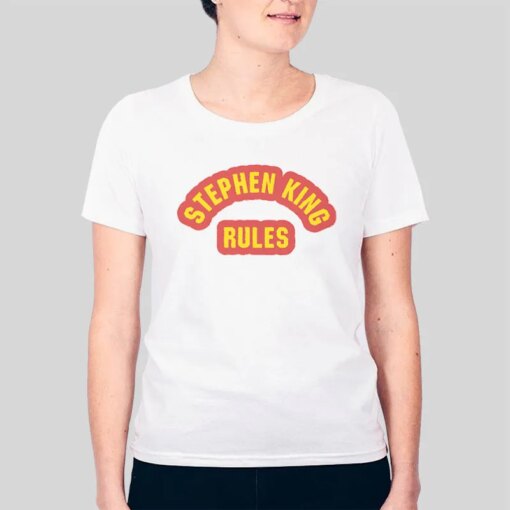 Cool Stephen King Rules Shirt