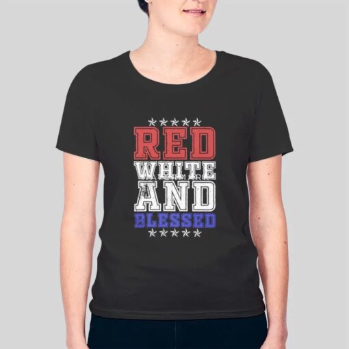 Corinthian’s Corner Red White And Blessed Shirt